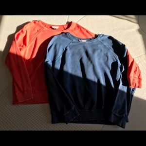 Two Universal Thread Sweatshirts